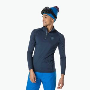 Férfi Rossignol Classique 1/2 Zip termikus melegítő pulóver sötét navy (Classique 1/2 Zip RLMML07) kép