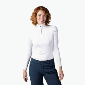 Női Rossignol Classique 1/2 Zip termikus melegítő pulóver fehér (Classique 1/2 Zip RLMWL08) kép