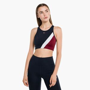 Tommy Hilfiger Mid Intensity Rwb Colour-Block kék fitness melltartó (Mid Intensity Rwb Colour-Block S10S101589DW5) kép