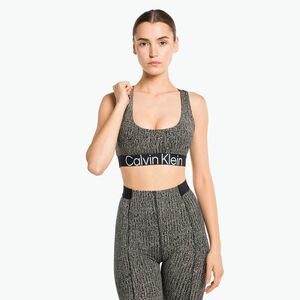 Calvin Klein Medium Support 8VR sokkoló nyomtatott fitness melltartó (Medium Support 00GWS3K1268VR) kép