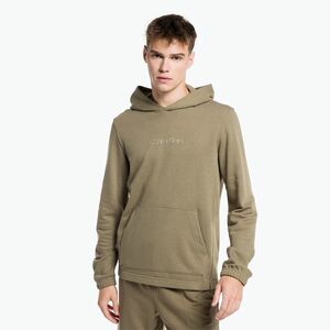 Férfi Calvin Klein kapucnis pulóver 8HU szürke olívazöld (Hoodie 00GMS3W3038HU) kép