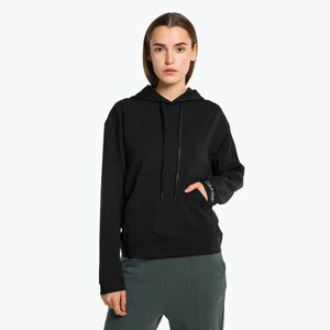 Férfi Calvin Klein kapucnis pulóver BAE fekete szépség (Hoodie 00GWS3W302BAE) kép