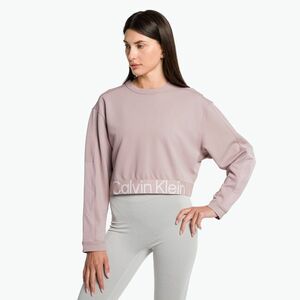 Női Calvin Klein pulóver pulóver szürke rózsa (Pullover 00GWS3W3038HR) kép