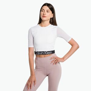 Női Calvin Klein Knit világos fehér póló (00GWS3K116YAF) kép