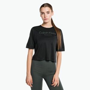 Női Calvin Klein Knit fekete szépség póló (00GWS3K130BAE) kép