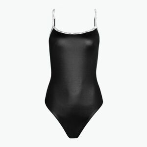 Női egyrészes fürdőruha Calvin Klein Scoop One Piece fekete (Scoop One Piece KW0KW01958BEH) kép