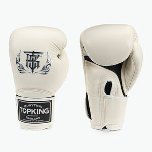 Top King Muay Thai bokszkesztyűk Super Air fehér (Muay Thai Super Air TKBGSA-WH) kép