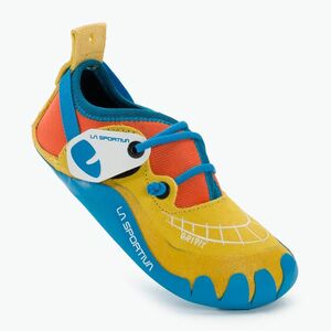 La Sportiva gyermek mászócipő Gripit sárga/láng (Gripit ZFCS118100304) kép