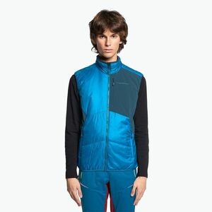 Férfi La Sportiva Ascent Primaloft mellény elektromos kék/viharkék (Ascent Primaloft Vest ZASV016634639) kép