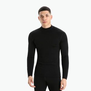 Férfi termikus pulóver icebreaker 260 Tech Turtleneck fekete (260 Tech Turtleneck IB0A56IE0011) kép