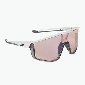Julbo Fury Reactiv 1-3 Magas kontrasztú matt fehér/átmenetes szürke kerékpáros szemüveg (Fury Reactiv High Contrast J5313411) kép