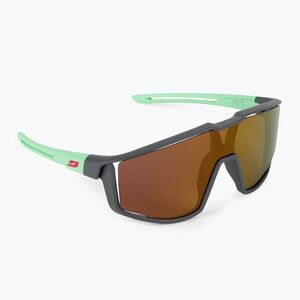 Julbo Fury S Spectron 3 matt szürke/menta gyermek kerékpáros szemüveg (Fury S Spectron J5501120) kép
