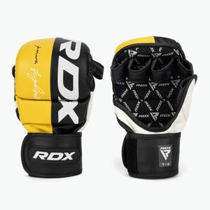 RDX Grappling kesztyű REX T6 Plus sárga (Grappling Glove REX T6 Plus GGR-T6Y) kép