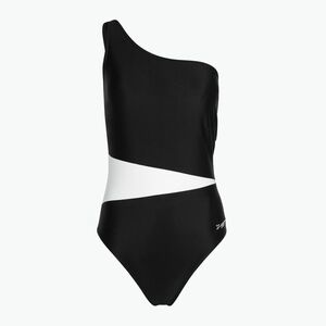 Női egyrészes fürdőruha Zoggs Lattice One Shoulder kék / fehér (Lattice One Shoulder 1229200) kép