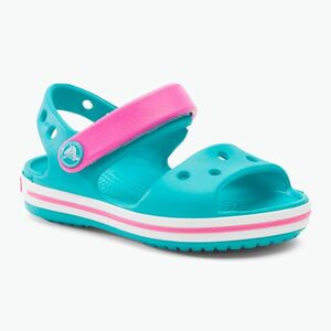 Crocs Crockband gyerek szandál digitális aqua (Crocband Sandal Kids 12856-4SL) kép