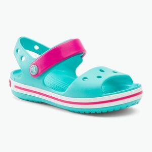 Crocs Crockband gyerek szandál medence/cukorka rózsaszín (Crocband Sandal Kids 12856-4FV) kép
