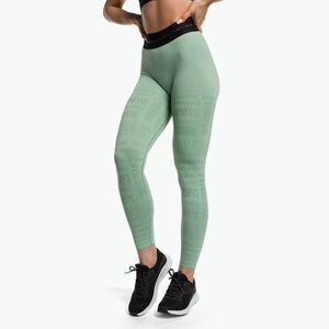 Női edző leggings Gymshark Vision zöld/fekete (Vision B1A8V-EBCH-CK1) kép