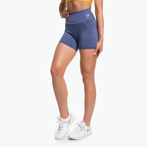 Női Gymshark edző rövidnadrág kék (Training Short Shorts GLSH4717-TB) kép