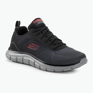 SKECHERS Track Ripkent férfi edzőcipő fekete/szürke (Track Ripkent 232399 BKCC) kép