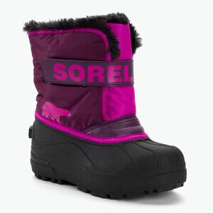 Sorel Snow Commander gyermek túrabakancs lila dália/groovy pink (Snow Commander 1869561562) kép