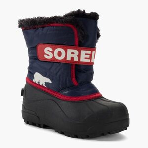 Sorel Snow Commander gyermek túrabakancs éjjeli/vitorla piros (Snow Commander 1869561591) kép