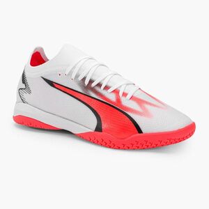 Férfi PUMA Ultra Match IT futballcipő puma fehér/puma fekete/tüzes orchidea (Ultra Match It 107522 01) kép