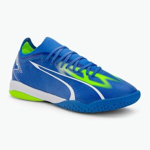 Férfi PUMA Ultra Match IT futballcipő ultra kék/puma fehér/pro zöld (Ultra Match It 107522 03) kép