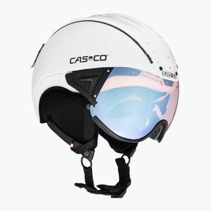 Sí sisak CASCO SP-2 Photomatic Visor strukturált fehér fényes fehér (SP-2 Visor Photomatic 07.3767.) kép