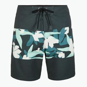 Férfi O'Neill Hyperfreak Camorro 17'' szürke művészi virágos úszónadrág (Hyperfreak Camorro 17'' 2800065-28010) kép