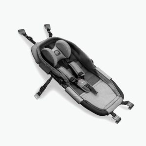 Ülés Qeridoo Baby shell szürke kerékpár utánfutóhoz (Baby shell A-HMPL-22-GR) kép