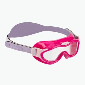 Speedo Sea Squad Gyermek úszómaszk Jr electric pink/miami lila/virágos/tiszta (Biofuse Mask Infant 8-0876314646) kép