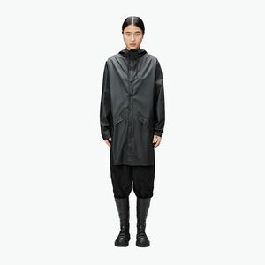 Rains hosszú kabát W3 fekete (Long Jacket 12020) kép