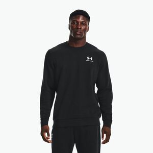 Férfi Under Armour Essential Fleece Crew fekete/fehér melegítőfelső (Essential Fleece Crew 1374250) kép