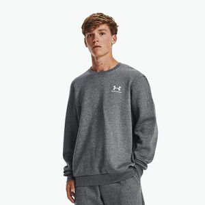 Férfi Under Armour Essential Fleece Crew pulóver szürke közepes heather/fehér (Essential Fleece Crew 1374250) kép