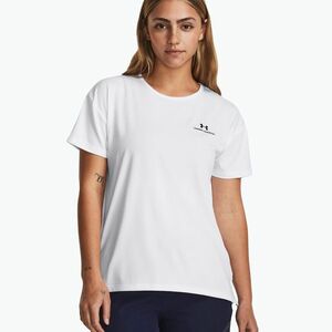 Under Armour Rush Energy 2.0 női edzőpóló fehér/fekete (Rush Energy 2.0 1379141) kép