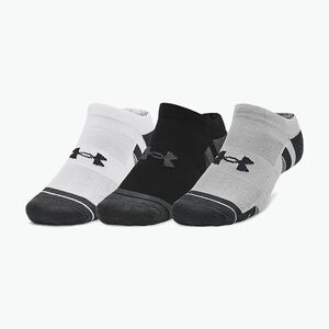 Under Armour Performance Tech 3pk NS mod szürke/fehér/sugárszürke zokni (Performance Tech NS 1379503-011) kép