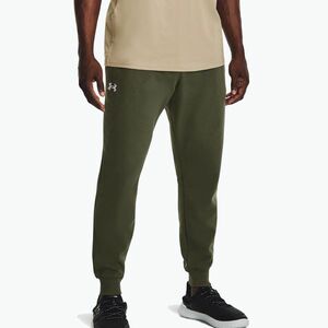 Under Armour férfi edzőnadrág Rival Fleece Joggers marine zöld/fehér színből (Rival Fleece Joggers 1379774-390) kép