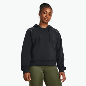 Női Under Armour Fleece kapucnis pulóver fekete/fekete (Fleece Hoodie 1379843) kép