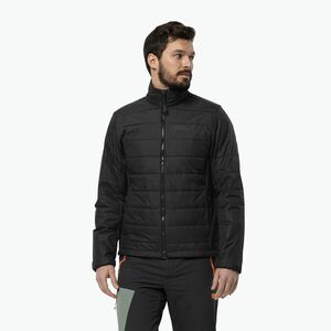 Jack Wolfskin férfi esőkabát Lapawa Ins fekete (Lapawa Ins 1207731) kép