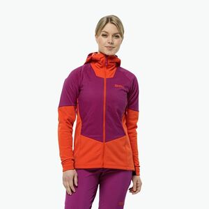 Jack Wolfskin Alpspitze Ins Hybrid új magenta női esőkabát (Alpspitze Ins Hybrid 1207821) kép