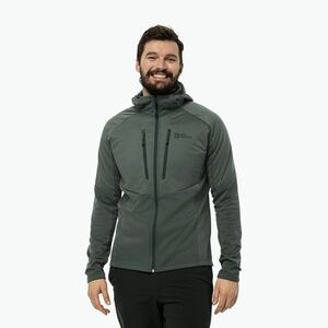 Jack Wolfskin férfi pehelykabát Alpgrat Pro Ins Fz hedge zöld (Alpgrat Pro Ins Fz 1711291) kép