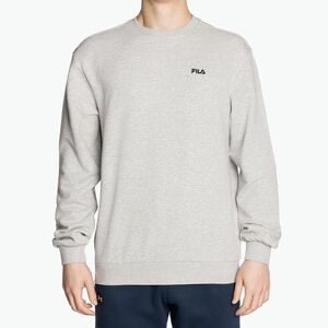 Férfi FILA Brustem Crew melegítő világos szürke melange (Brustem Crew Sweat FAM0343) kép
