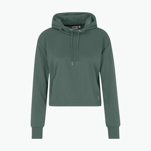 FILA Női pulóver Rheine Cropped Hoody sötét erdő (Rheine Cropped Hoody FAW0497) kép