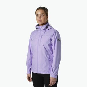 Női vitorlás dzseki Helly Hansen Crew kapucnis Midlayer kabát heather (Crew Hooded Midlayer 33891_699) kép