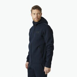 Férfi vitorlás pulóver Helly Hansen HP Ocean FZ 2.0 navy (HP Ocean Full Zip 2.0 34264_597) kép