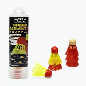 Talbot-Torro Speedminton crossminton darts 6 db. (Speedminton 490182) kép