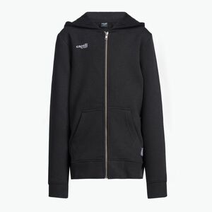 Capelli Basics ifjúsági cipzáras kapucnis futball pulóver fekete (Basics Youth Zip Hoodie AGA-2086X) kép