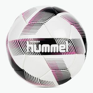 Hummel Premier FB labdarúgó fehér/fekete/rózsaszín 4-es méret (Premier FB 207516-4) kép