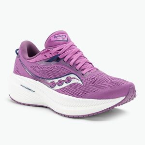 Női futócipő Saucony Triumph 21 grape/indigo (Triumph 21 S10881) kép