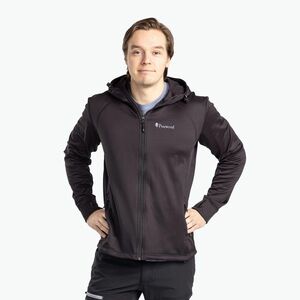 Férfi Pinewood Finnveden Hoodie trekking pulóver fekete (Finnveden Hoodie 1-5319) kép